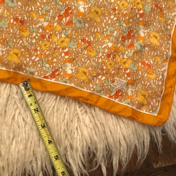 HP🎉-Vtg-Liberty of London Silk Scarf-Forest of Elves - Picture 10 of 14